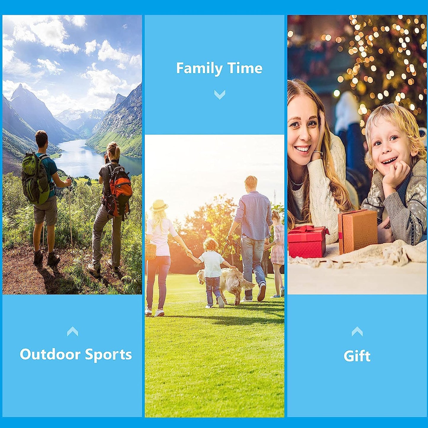 NXGKET Walkie Talkies for Adults 2 Pack, Rechargeable Long Range Walkie Talkie 2 Way Radios 22 Channels VOX Scan LCD Display with Li-ion Battery Type-C Cable for Gift Family Camping Hiking